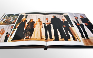 lay flat wedding photo book 